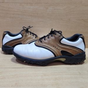 Footjoy Contour Series Golf Shoes Leather Saddle 54024